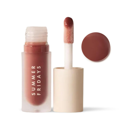 Summer Fridays Dream Lip Oil - Hydrating Tinted Lip Gloss Oil (0.15 Oz)
