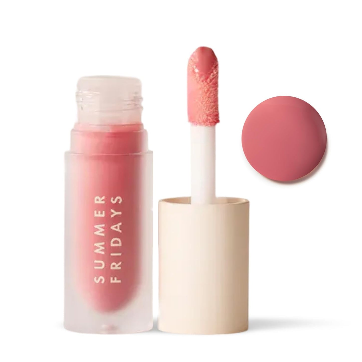 Summer Fridays Dream Lip Oil - Hydrating Tinted Lip Gloss Oil (0.15 Oz)