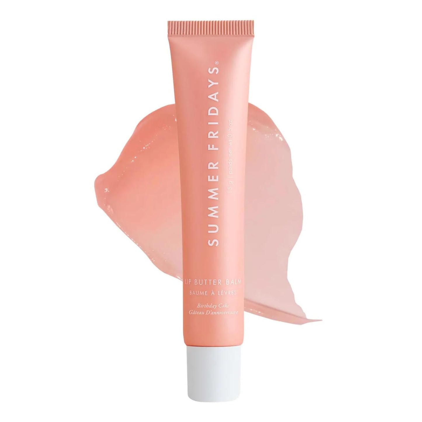 Summer Fridays Lip Butter Balm - Moisturizing Lip Gloss for Instant Shine (0.5 Oz)
