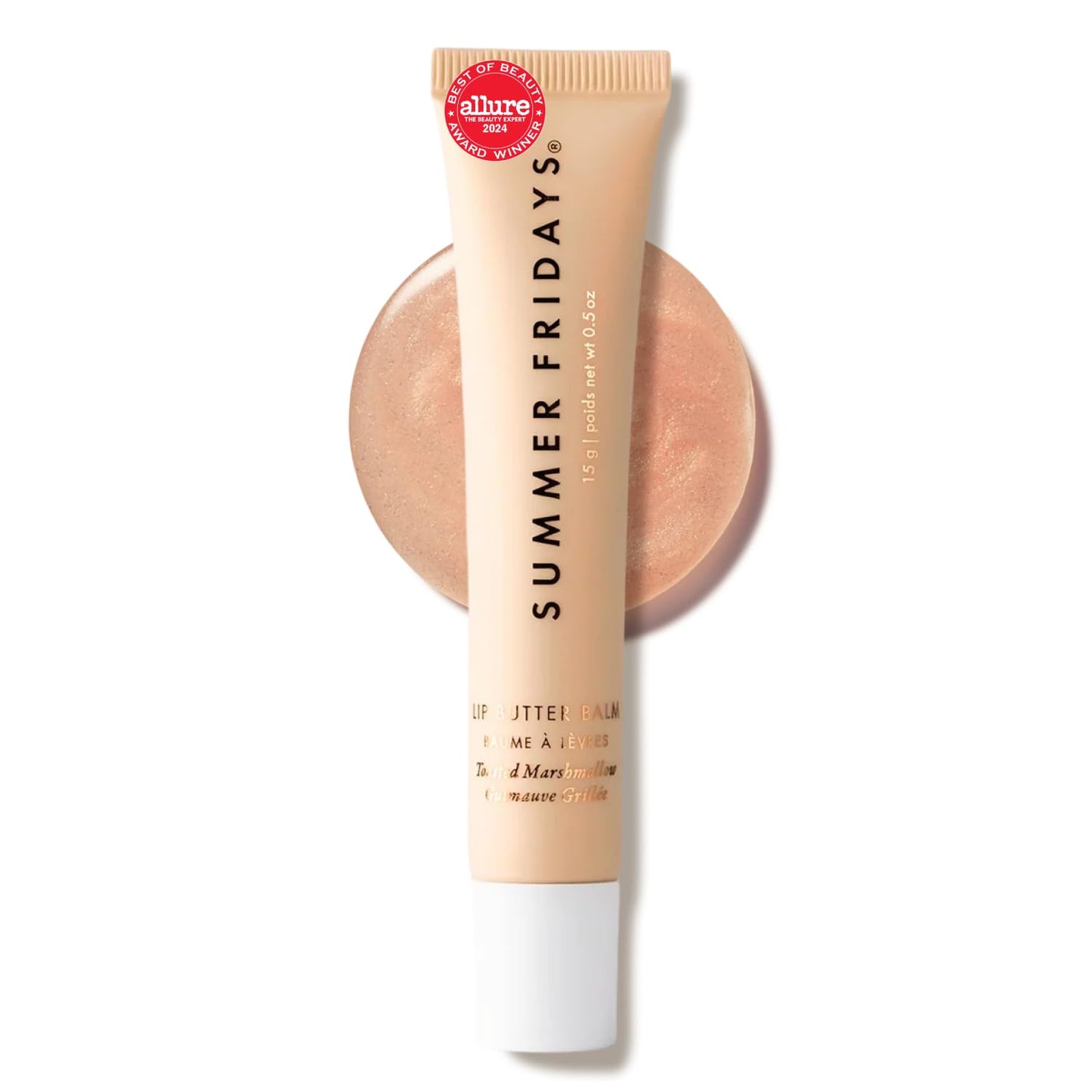 Summer Fridays Lip Butter Balm - Moisturizing Lip Gloss for Instant Shine (0.5 Oz)