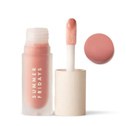 Summer Fridays Dream Lip Oil - Hydrating Tinted Lip Gloss Oil (0.15 Oz)
