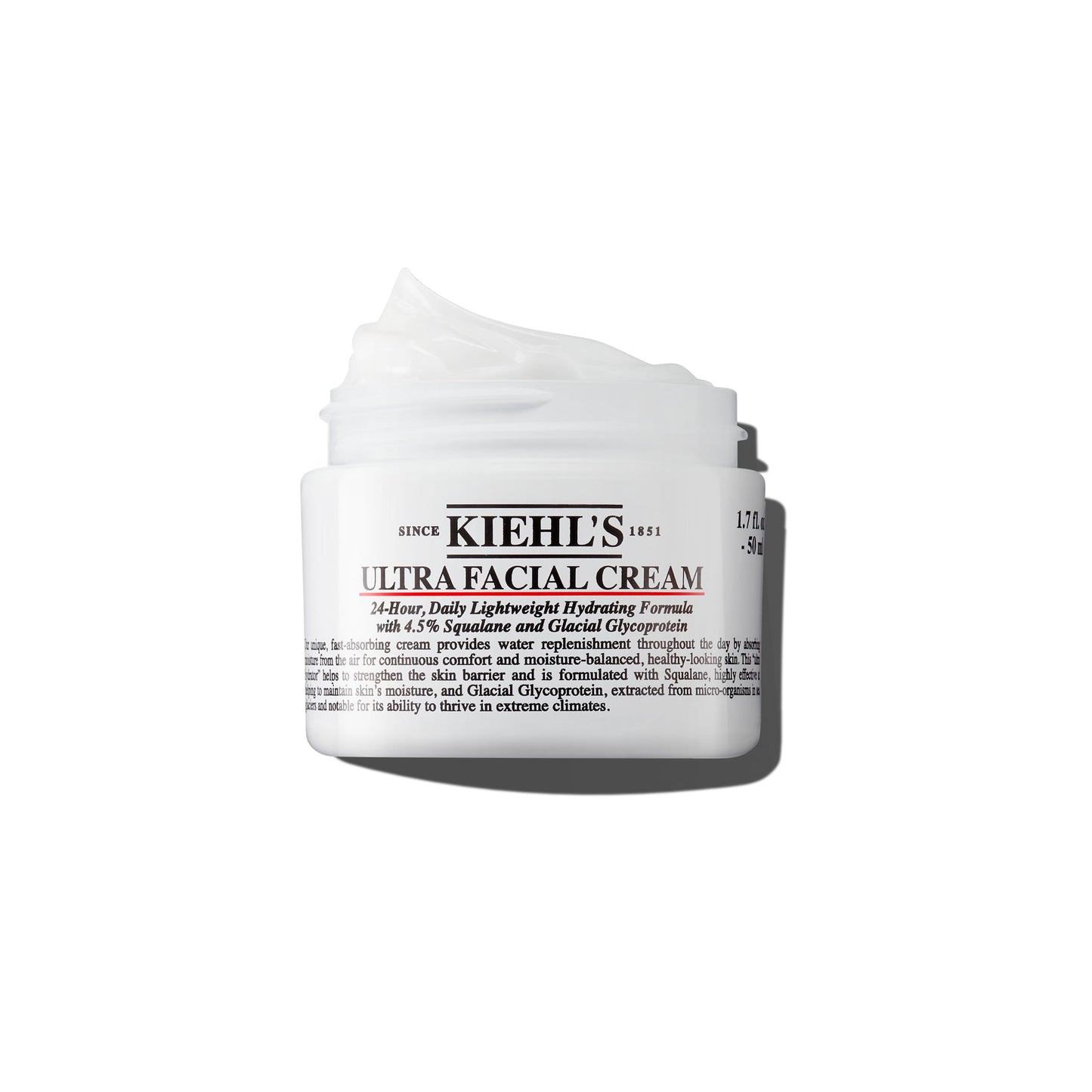 Kiehl's Ultra Facial Cream, with 4.5% Squalane to Strengthen Skin's Moisture Barrier