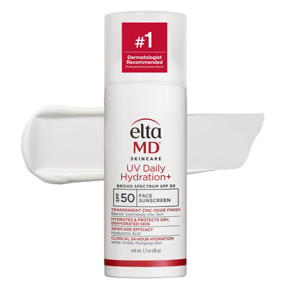EltaMD UV Daily SPF 40 Face Sunscreen Moisturizer with Zinc Oxide, Daily Face Moisturizer with SPF, Sunscreen for Dry Skin