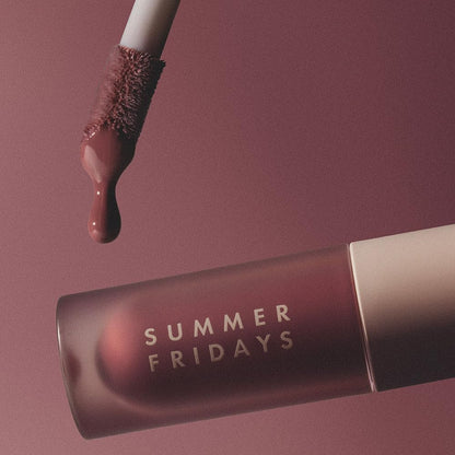 Summer Fridays Dream Lip Oil - Hydrating Tinted Lip Gloss Oil (0.15 Oz)