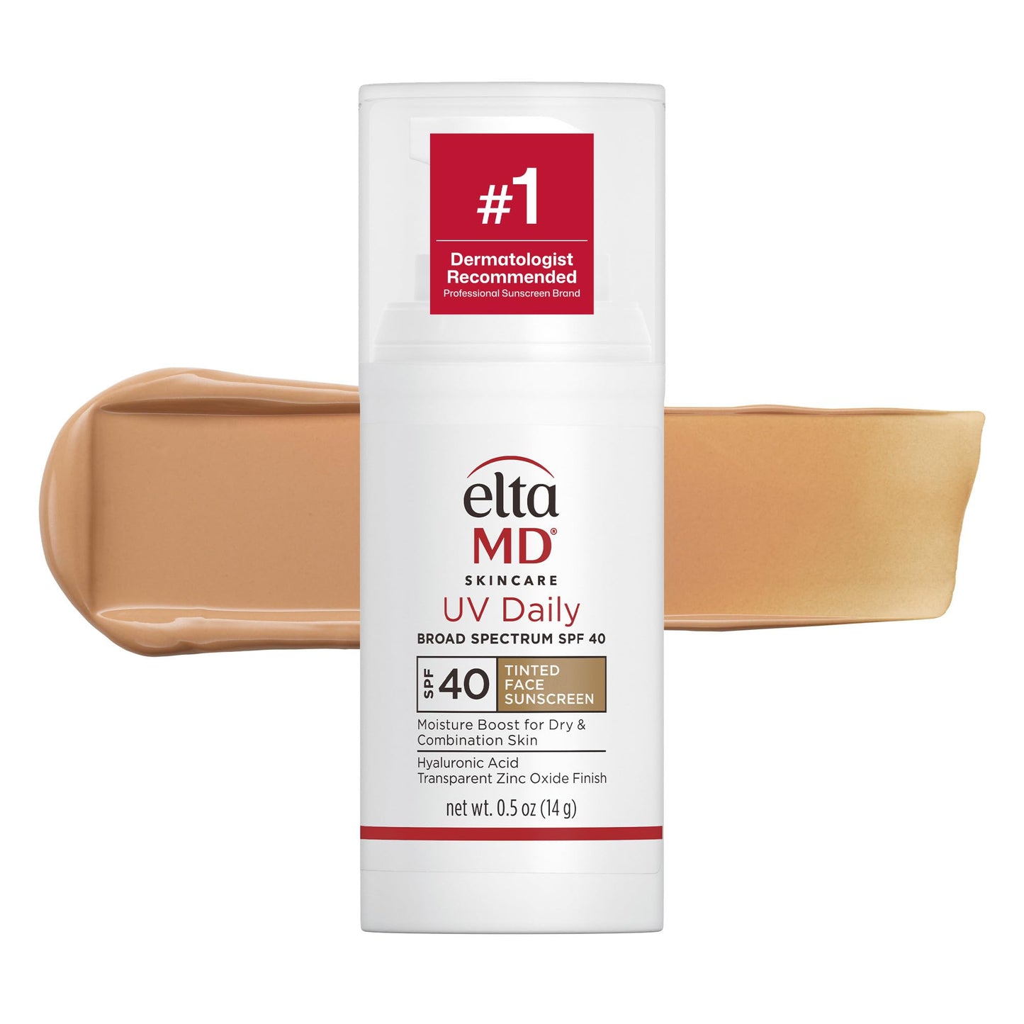 EltaMD UV Daily SPF 40 Face Sunscreen Moisturizer with Zinc Oxide, Daily Face Moisturizer with SPF, Sunscreen for Dry Skin