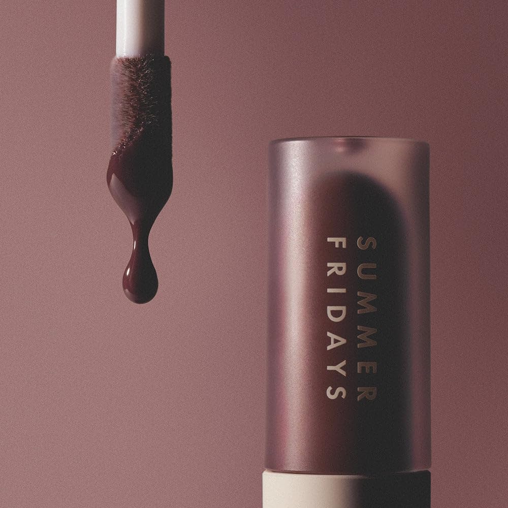 Summer Fridays Dream Lip Oil - Hydrating Tinted Lip Gloss Oil (0.15 Oz)