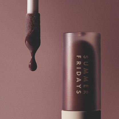 Summer Fridays Dream Lip Oil - Hydrating Tinted Lip Gloss Oil (0.15 Oz)
