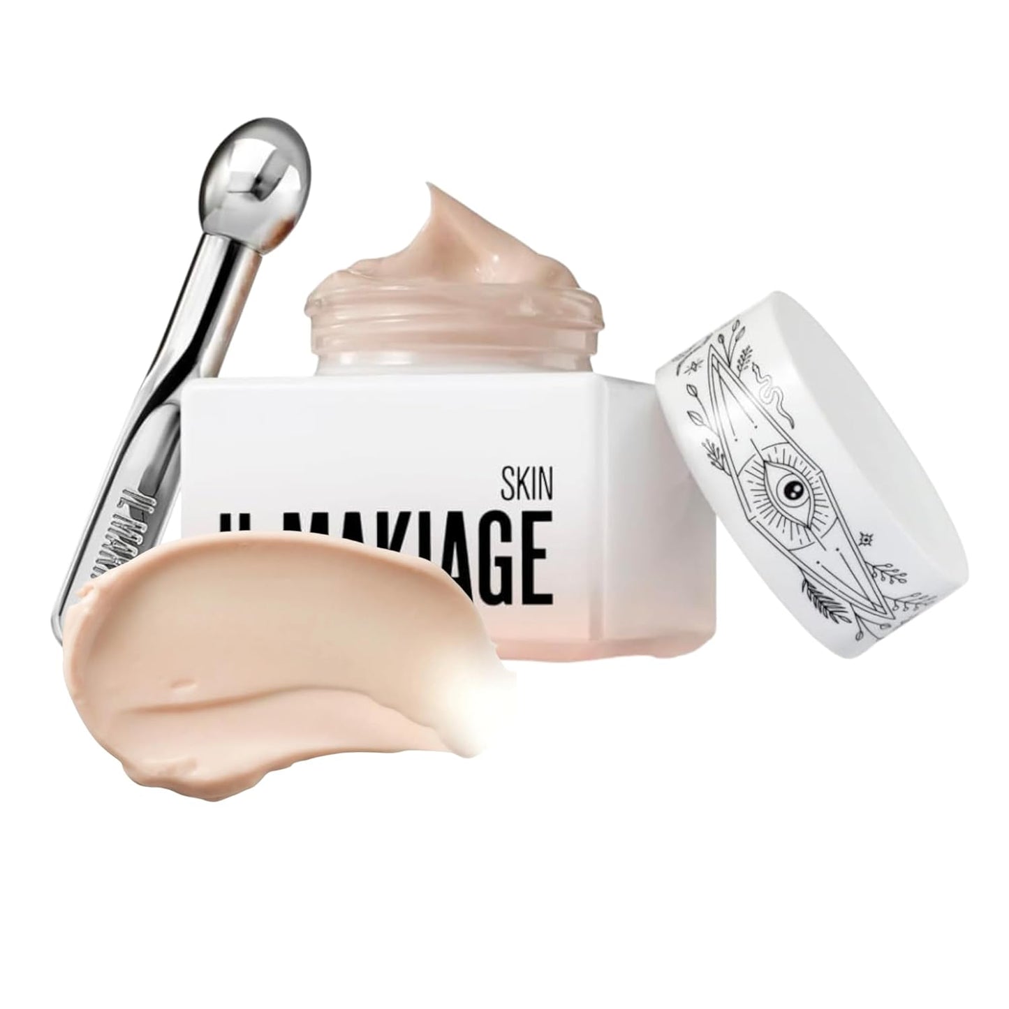 IL MAKIAGE Power Up Eye Cream Anti-Aging Brightness Boosting Eye Treatment Niacinamide + Vitamin C + Caffeine 15ml