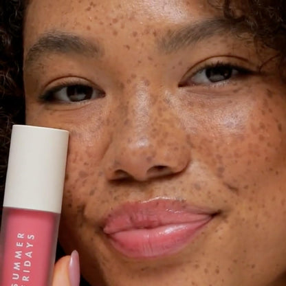 Summer Fridays Dream Lip Oil - Hydrating Tinted Lip Gloss Oil (0.15 Oz)