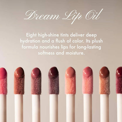 Summer Fridays Dream Lip Oil - Hydrating Tinted Lip Gloss Oil (0.15 Oz)