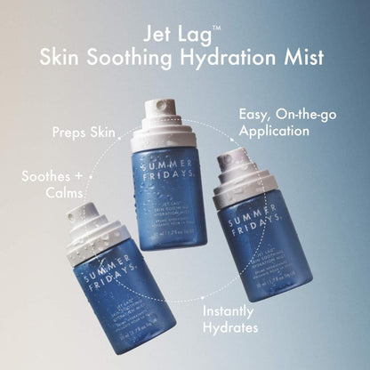 Summer Fridays Jet Lag Skin Soothing Hydration Face Mist (1.7 Fl Oz)