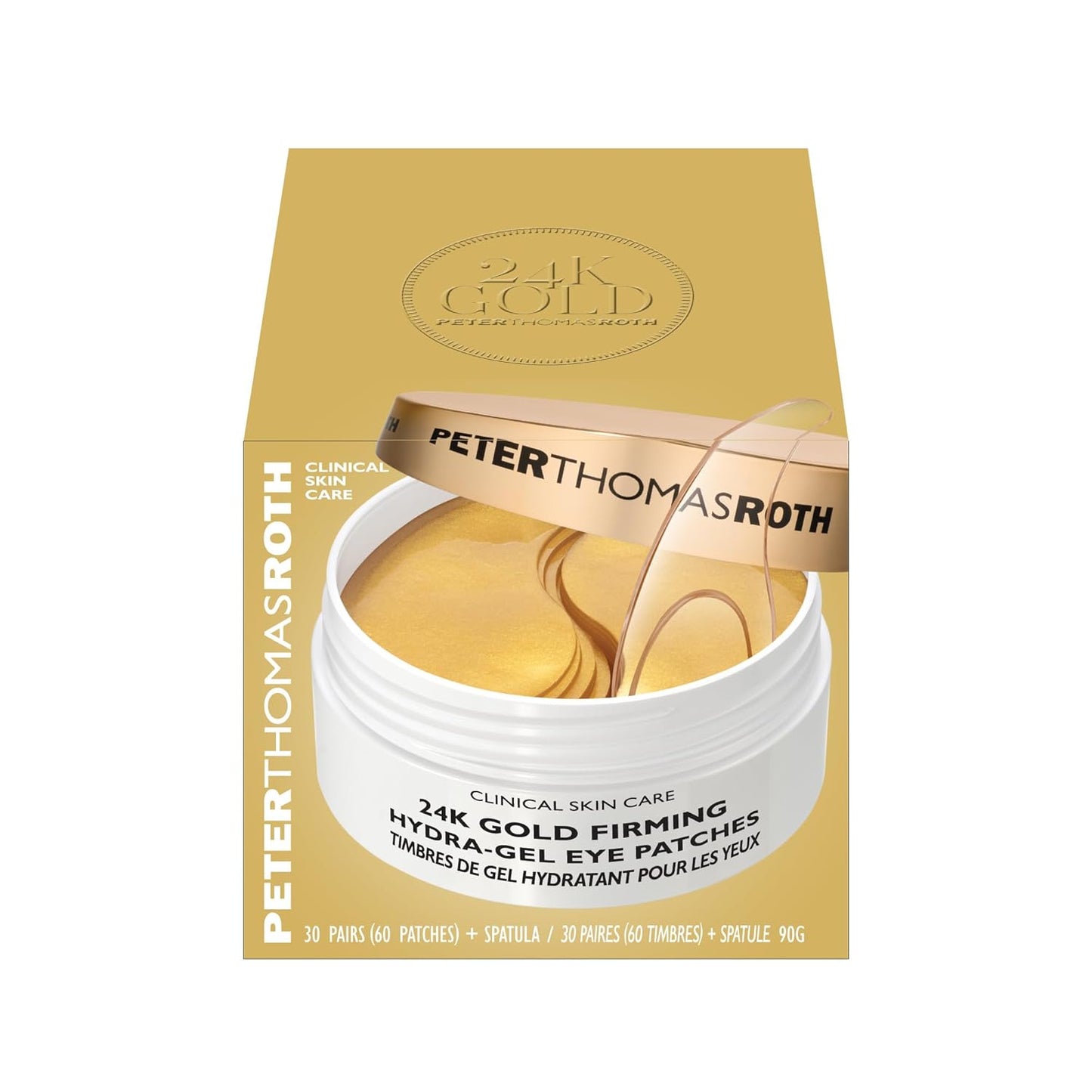 Peter Thomas Roth 24K Gold Pure Luxury Lift and Firm Hydra-Gel Eye Patches (30 Pairs)