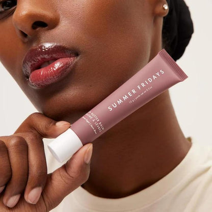 Summer Fridays Lip Butter Balm - Moisturizing Lip Gloss for Instant Shine (0.5 Oz)
