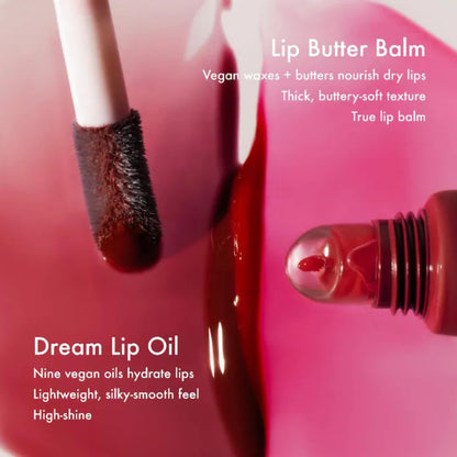 Summer Fridays Dream Lip Oil - Hydrating Tinted Lip Gloss Oil (0.15 Oz)