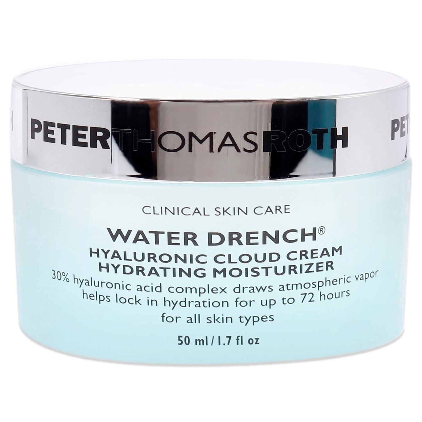 Peter Thomas Roth Water Drench Hyaluronic Cloud Cream Hydrating Refillable Moisturizer (1.7 oz)