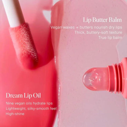 Summer Fridays Dream Lip Oil - Hydrating Tinted Lip Gloss Oil (0.15 Oz)