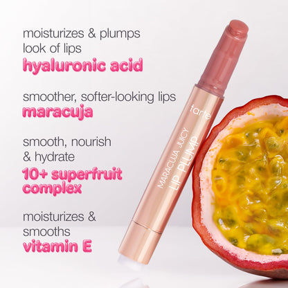 tarte maracuja juicy lip plump – Hydrating & Volumizing Lip Plumper Gloss Balm