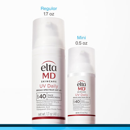 EltaMD UV Daily SPF 40 Face Sunscreen Moisturizer with Zinc Oxide, Daily Face Moisturizer with SPF, Sunscreen for Dry Skin