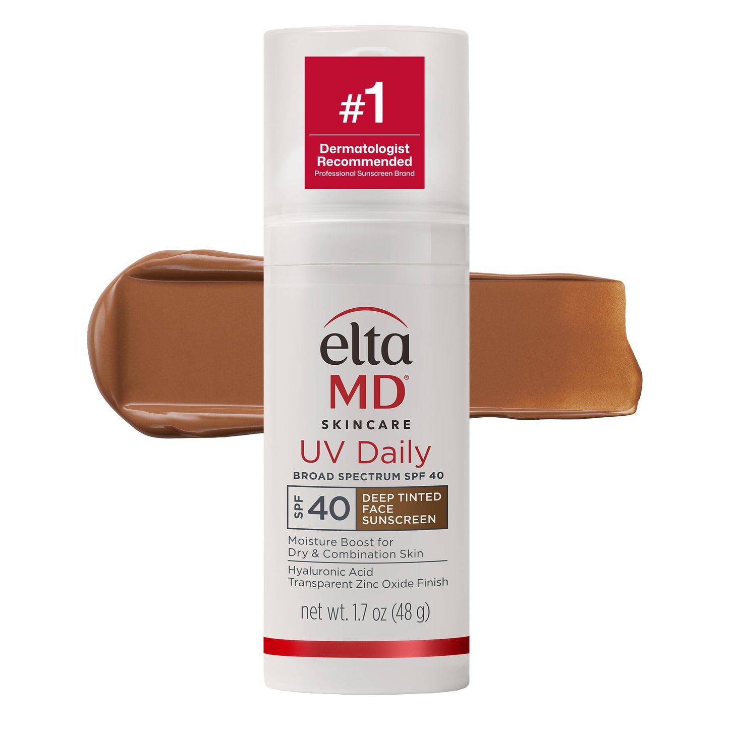 EltaMD UV Daily SPF 40 Face Sunscreen Moisturizer with Zinc Oxide, Daily Face Moisturizer with SPF, Sunscreen for Dry Skin