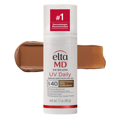 EltaMD UV Daily SPF 40 Face Sunscreen Moisturizer with Zinc Oxide, Daily Face Moisturizer with SPF, Sunscreen for Dry Skin