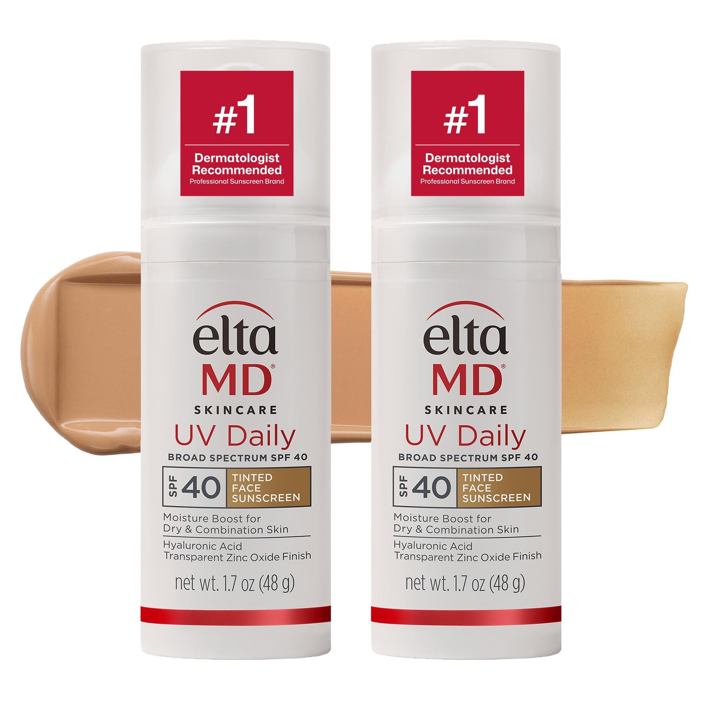 EltaMD UV Daily SPF 40 Face Sunscreen Moisturizer with Zinc Oxide, Daily Face Moisturizer with SPF, Sunscreen for Dry Skin