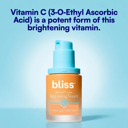 Bliss Vitamin C + Tri-Peptide Illuminating Face Serum (1 Fl.Oz)
