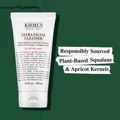Kiehl's Ultra Facial Cleanser, Lightweight Foamy Facial Cleanser (5.0 fl.oz)
