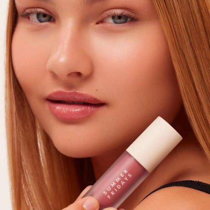 Summer Fridays Dream Lip Oil - Hydrating Tinted Lip Gloss Oil (0.15 Oz)