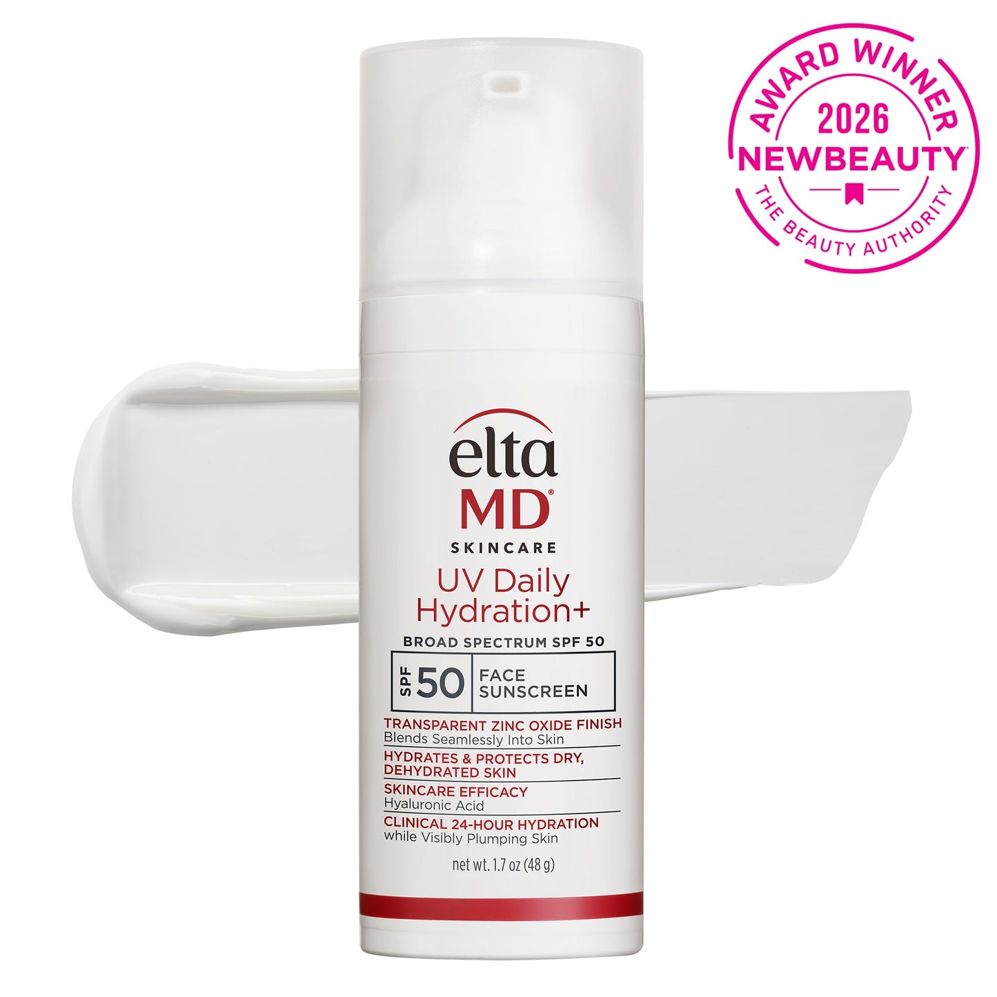 EltaMD UV Daily SPF 40 Face Sunscreen Moisturizer with Zinc Oxide, Daily Face Moisturizer with SPF, Sunscreen for Dry Skin
