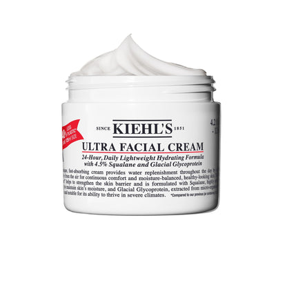 Kiehl's Ultra Facial Cream, with 4.5% Squalane to Strengthen Skin's Moisture Barrier