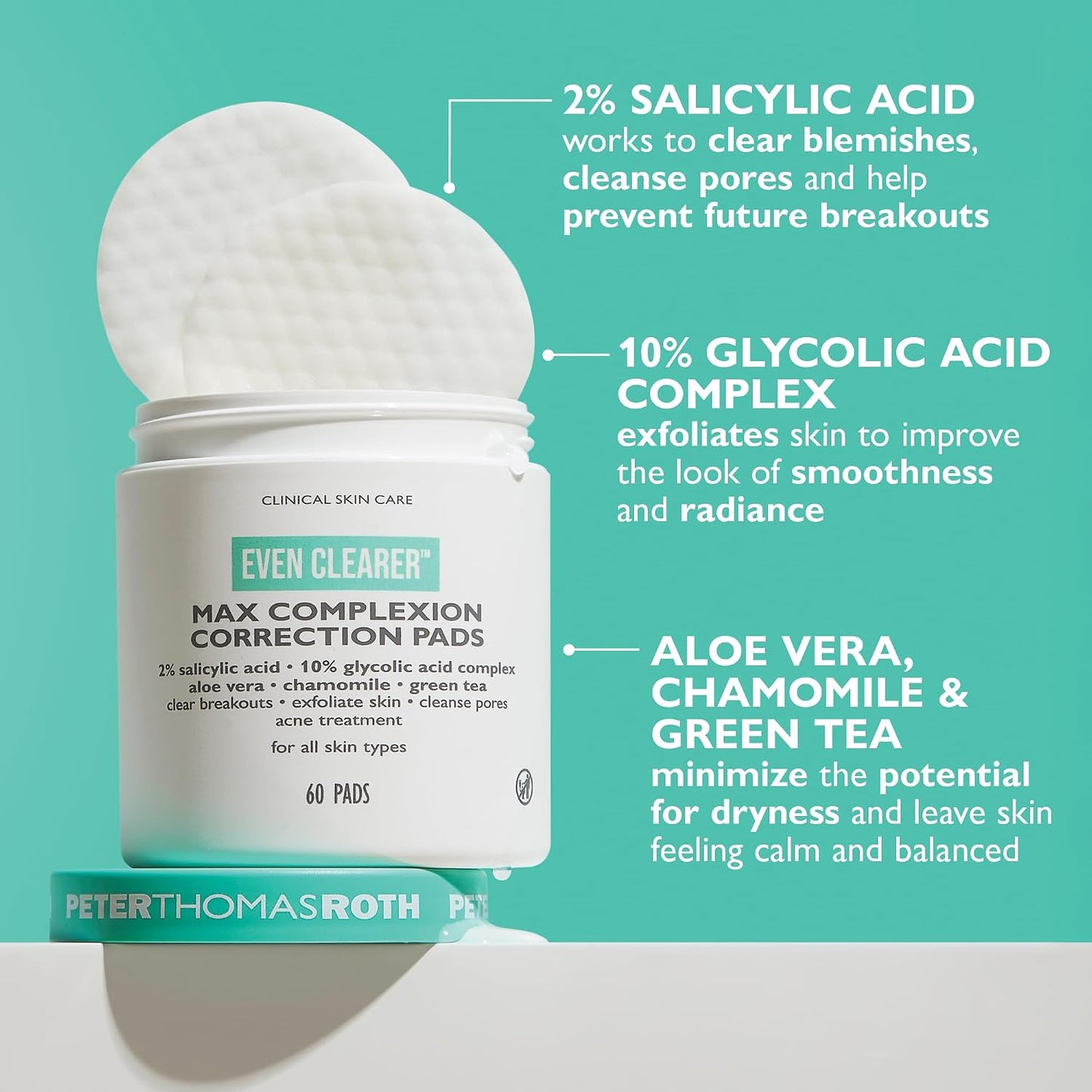 Peter Thomas Roth Max Complexion Correction Pads (60 Pads)
