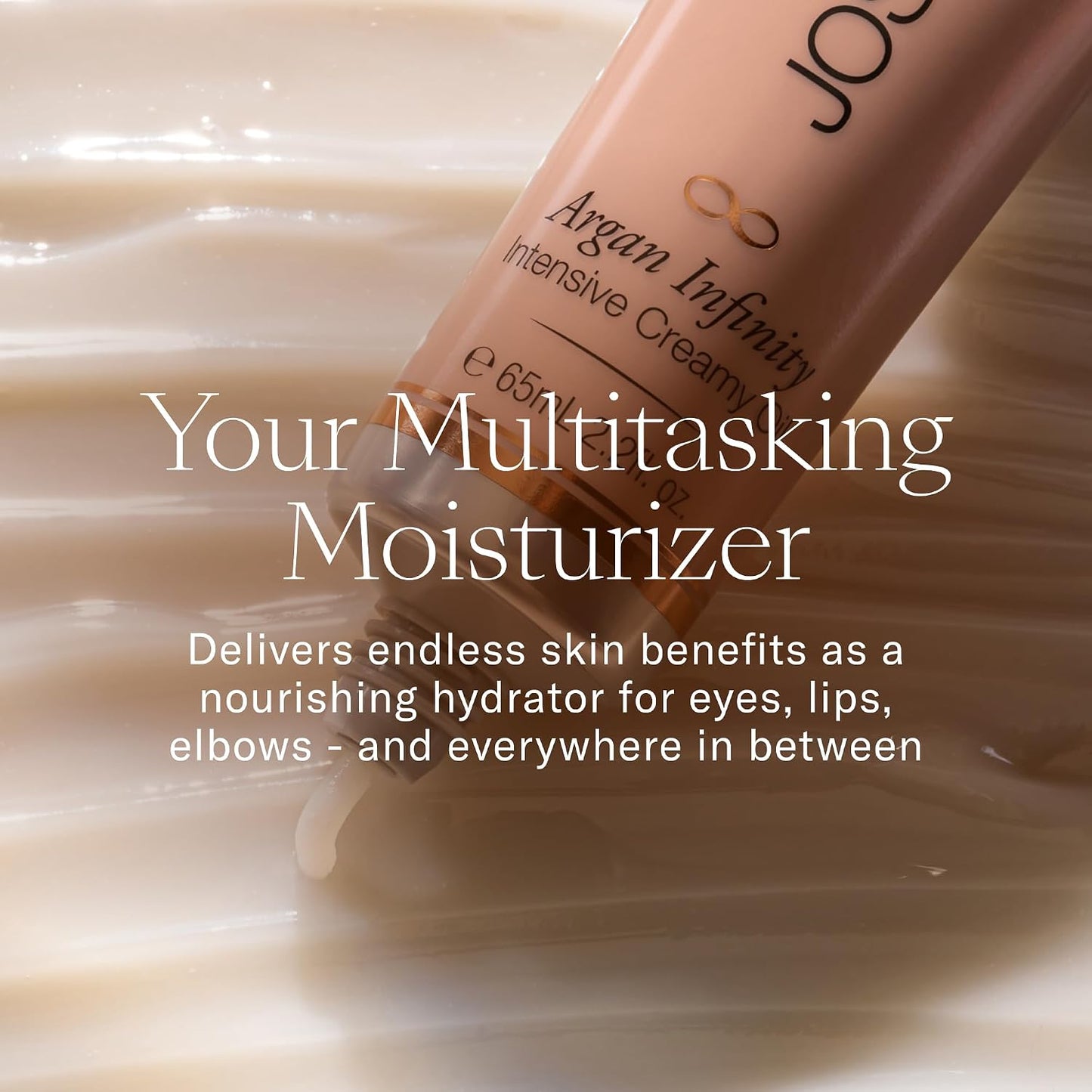 Josie Maran Intensive Creamy Oil - Multi-Tasking Skin Moisturizer (2.2 Fl Oz)