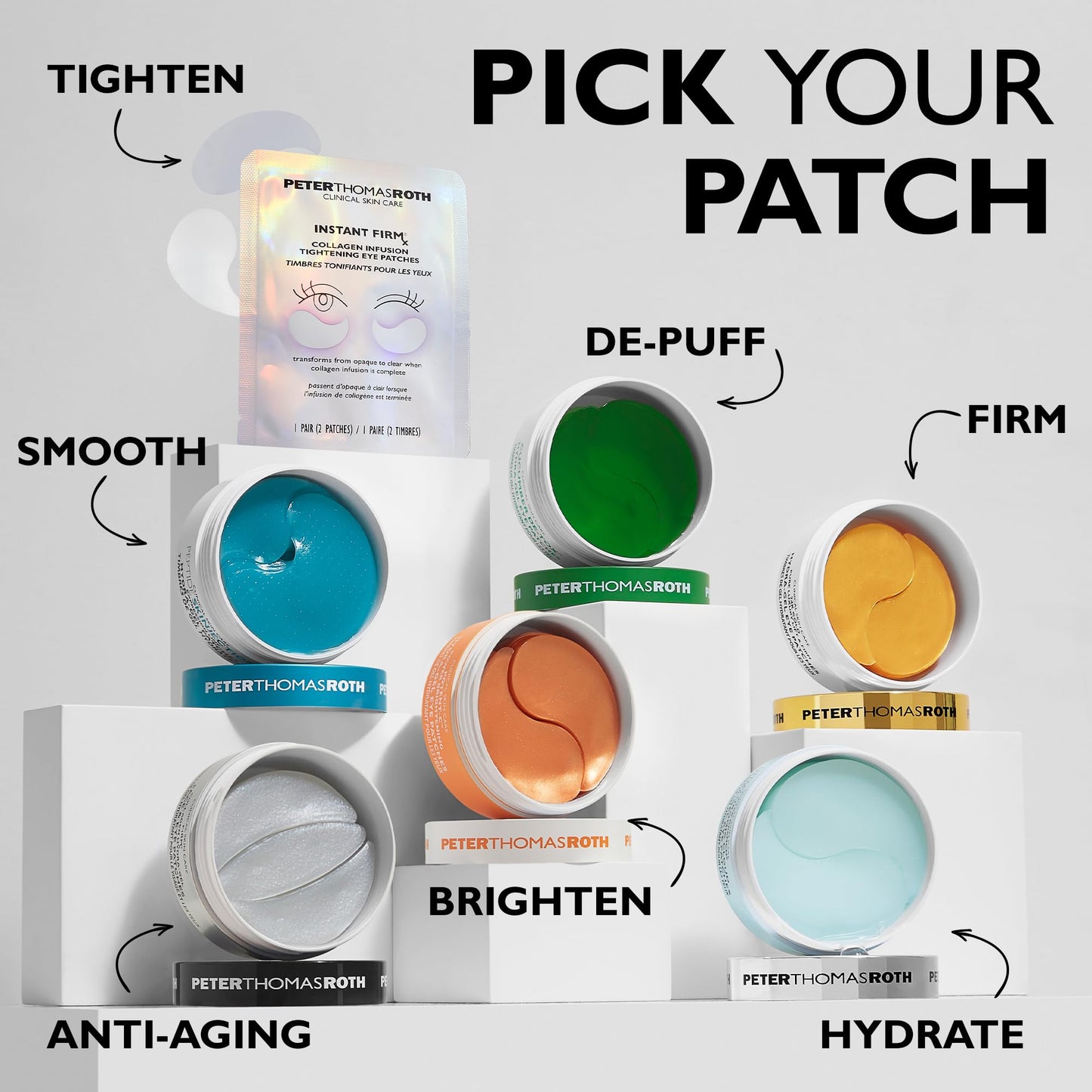 Peter Thomas Roth Water Drench Hyaluronic Cloud Hydra-Gel Eye Patches (30 Pairs)