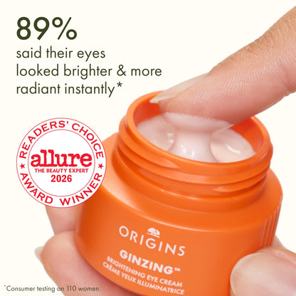 Origins GinZing Brightening Eye Cream with Vitamin C (0.5 Fl Oz)