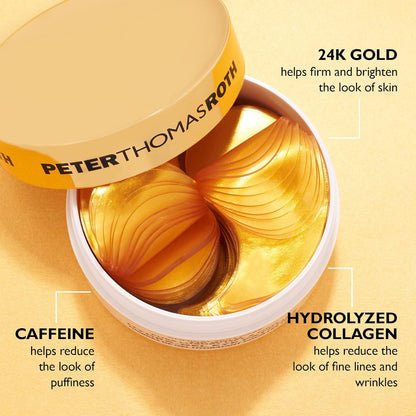 Peter Thomas Roth 24K Gold Pure Luxury Lift and Firm Hydra-Gel Eye Patches (30 Pairs)