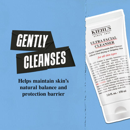 Kiehl's Ultra Facial Cleanser, Lightweight Foamy Facial Cleanser (5.0 fl.oz)