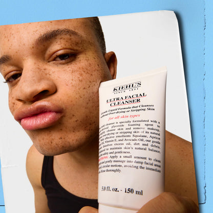Kiehl's Ultra Facial Cleanser, Lightweight Foamy Facial Cleanser (5.0 fl.oz)