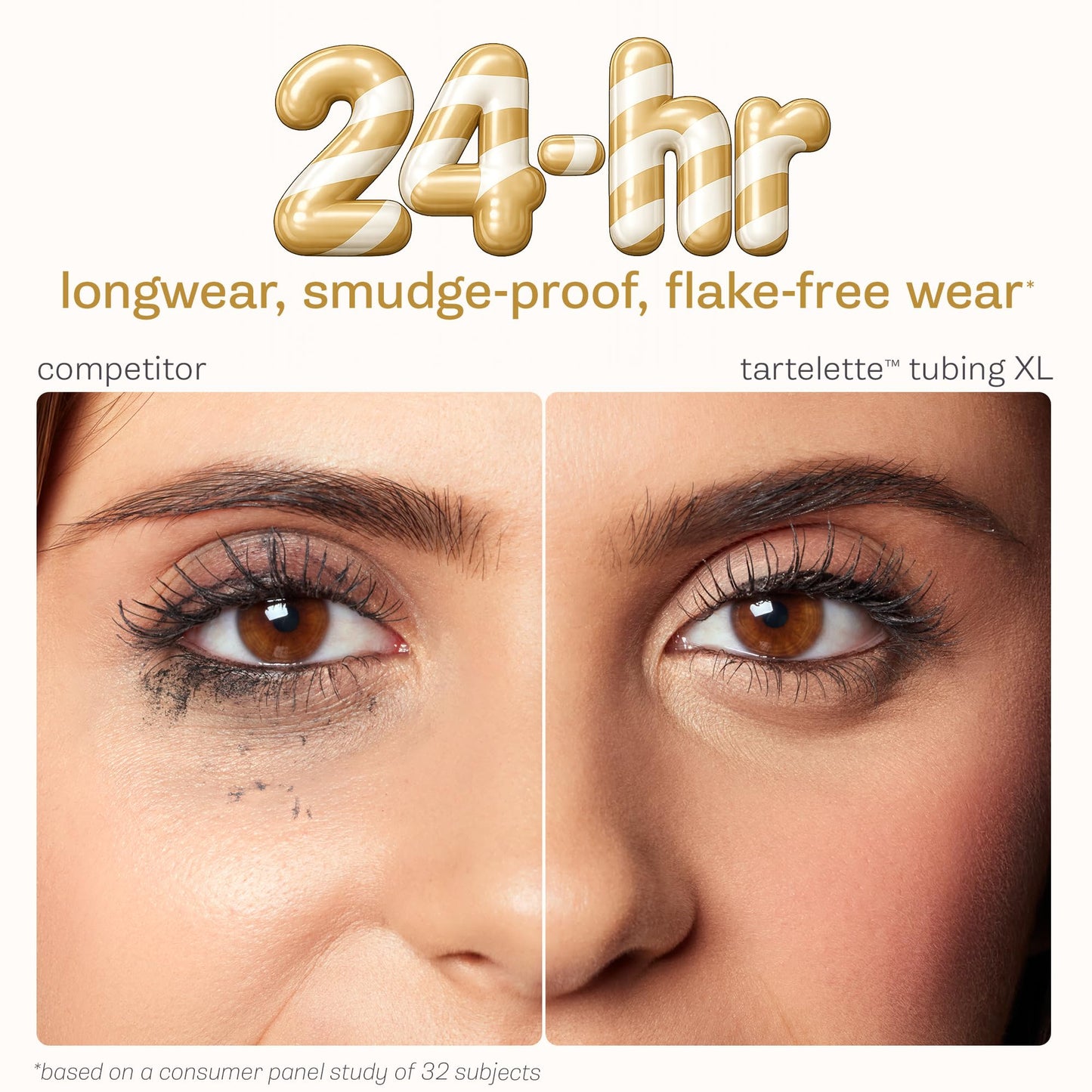 tarte tartelette XL tubing mascara – Lash Extensions in a Tube with Peptide (Full Size)