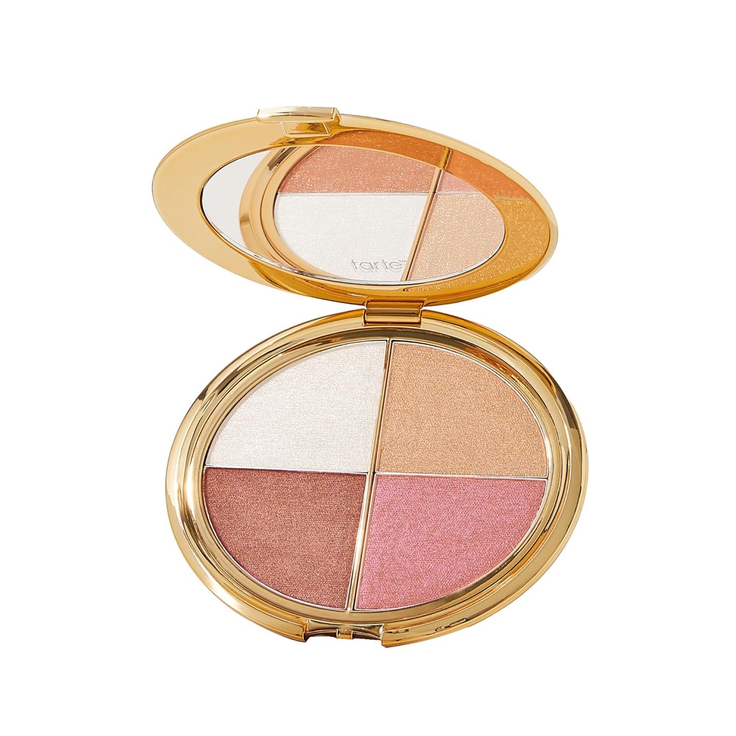 tarte glow wardrobe highlighting eye & cheek palette – full size
