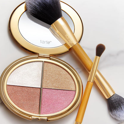 tarte glow wardrobe highlighting eye & cheek palette – full size