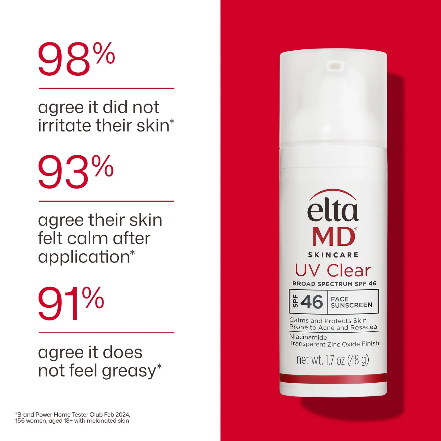 EltaMD UV Clear Broad-Spectrum Face Sunscreen SPF 46 (1.7 oz)