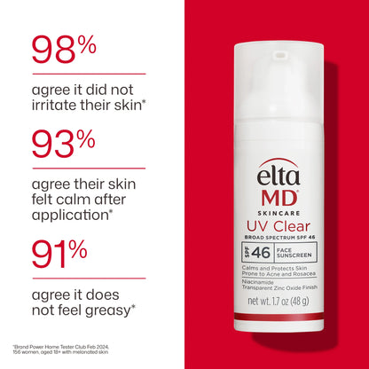EltaMD UV Clear Broad-Spectrum Face Sunscreen SPF 46 (1.7 oz)