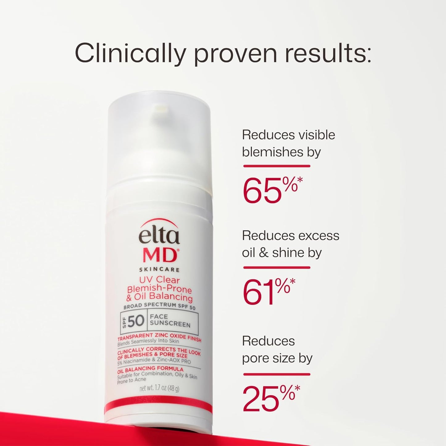 EltaMD UV Clear road-Spectrum SPF 50 Blemish-Prone & Oil Balancing (1.7 oz)