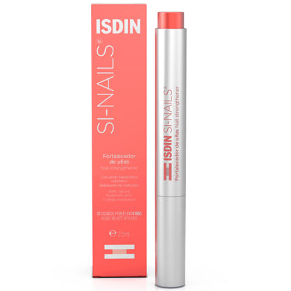 ISDIN Si-Nails nail strengthener with packaging on a white background