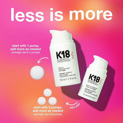 K18 Leave-In Molecular Repair Hair Mask (1.7 oz, 50ml)