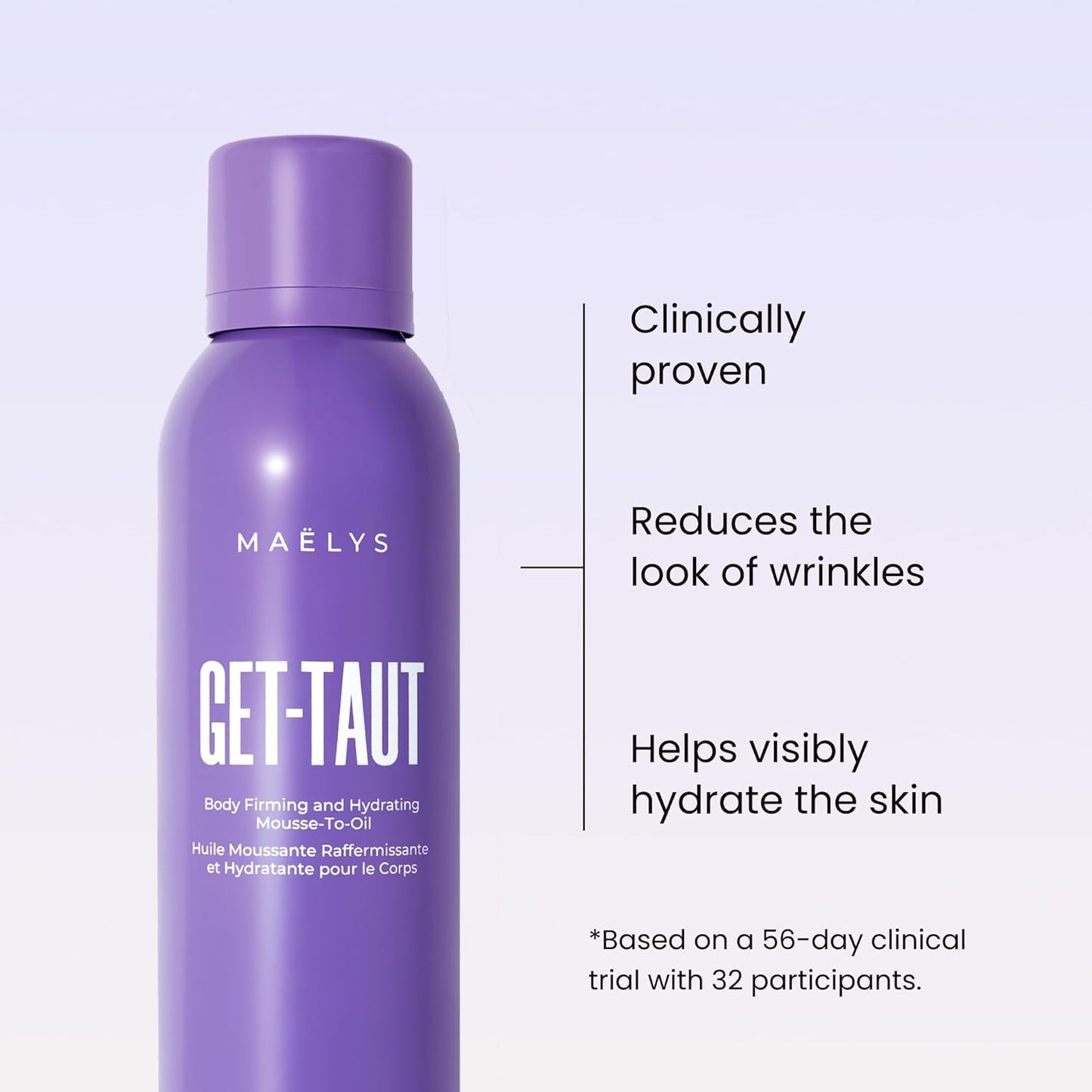 MAELYS GET-TAUT Body Firming and Hydrating Mousse-To-Oil