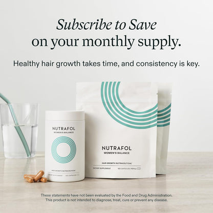 Nutrafol Women's Balance Hair Growth Supplements (120 capsules)