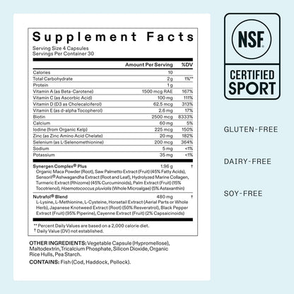 Nutrafol Women's Balance Hair Growth Supplements (120 capsules)