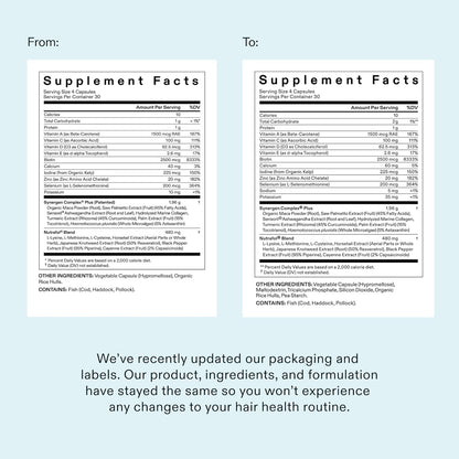Nutrafol Women's Balance Hair Growth Supplements (120 capsules)