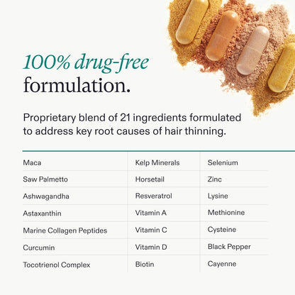 Nutrafol Women's Balance Hair Growth Supplements (120 capsules)